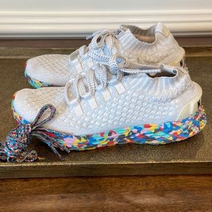 Nobull Project White Wild Knit Runners